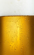 Bierfond mit Tropfen