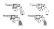 拳銃（新旧リボルバー）　