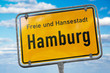 Hamburg Schild