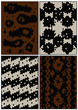 Four seamless patterns