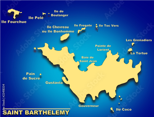 carte saint barthelemy et ses iles carte saint barthelemy et ses iles