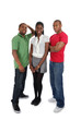 Three young people