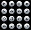 Glossy internet buttons