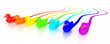 Regenbogen Quietscheenten 2