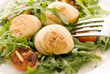 Jakobsmuscheln mit Rucola