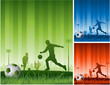 Soccer background Soccer background