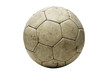 old leather ball
