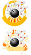 Illustration: Bowling Strike emblems Bowling Strike emblems