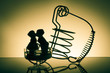 Kissing couple