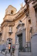 façade d'une église à Malte