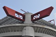 Particolare dello Stadio Meazza