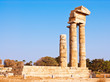 Acropolis in Rhodes Island Acropolis in Rhodes Island