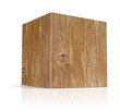 Cubos con diferentes tipos de madera