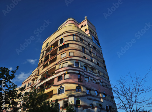 Photo: Waldspirale residential complex Waldspirale residential complex