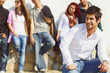 group of teenagers