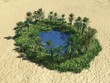 oasis in the destert
