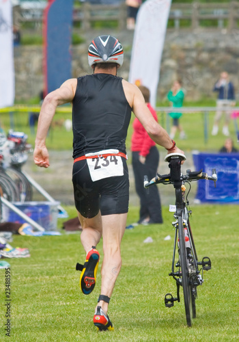 Photo: triathlete tranistion triathlete tranistion