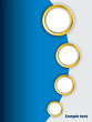 Golden rings brochure design Golden rings brochure design