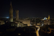 Firenze centro storico in notturna