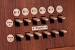 Detail einer Kirchenorgel