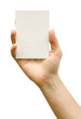 Card in hand