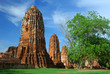 Mahatad temple Ayuttaya Thailand