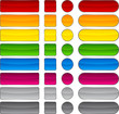 Beautiful blank buttons. Beautiful blank buttons.