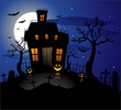 Vector halloween background Vector halloween background