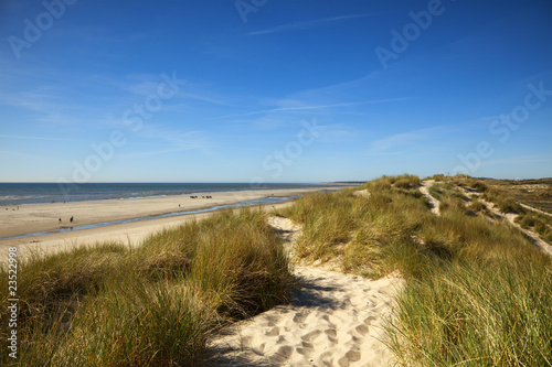 Foto: Strand und Dünen in der Normandie Strand und Dünen in der Normandie