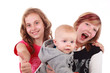 Teenie mit Baby