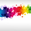 eps colorful heart background eps colorful heart background
