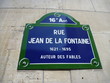rue la fontaine rue la fontaine