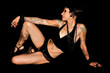 femme tatoué