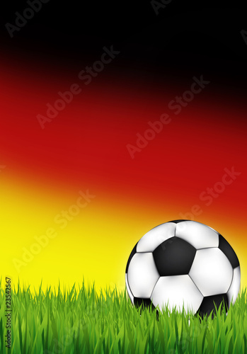 Illustration: Fußball Fußball
