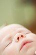 baby portrait close up