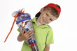 Schulanfänger mit Schultüte