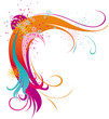 Vettoriale: Abstract floral background Abstract floral background