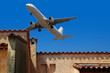 Flugzeug und Südeuropa