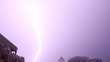 Lightning in the city (HD)