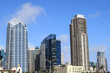 commercial buildings in business district