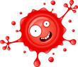 Vector Funky Splat Characters 1