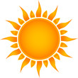 Vector: Sun symbol. Vector illustration. Sun symbol. Vector illustration.