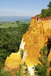 Falaise d'ocre à Roussillon