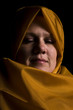 Close up on a Woman in Veil Close up on a Woman in Veil