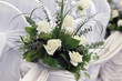 Photo: White rose bouquet White rose bouquet