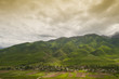 Photo: Mountain's village in Kirghizistan Mountain's village in Kirghizistan