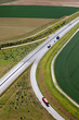 autoroute en campagne