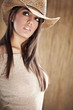 sexy woman with cowboy hat sexy woman with cowboy hat