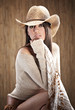 sexy woman with cowboy hat sexy woman with cowboy hat