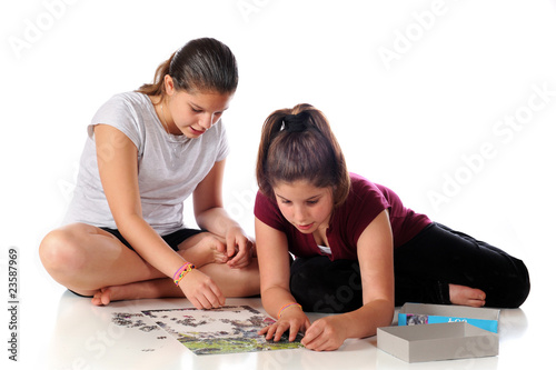 Photo: Jigsaw Puzzling Jigsaw Puzzling